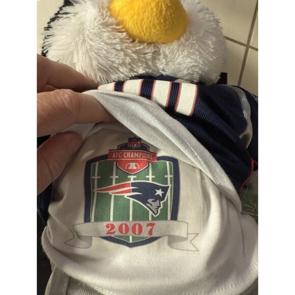 New England Patriots NFL In Jersey Build a Bear Eagle 16", 2001. - Picture 14 of 16